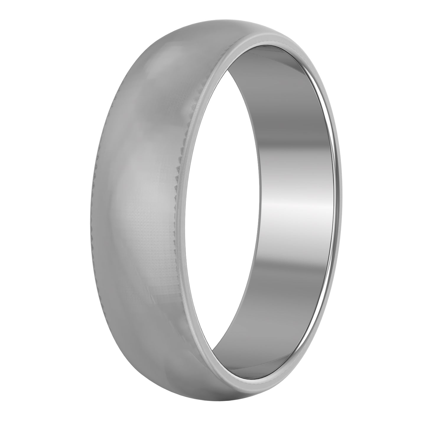 Domed Wedding Band