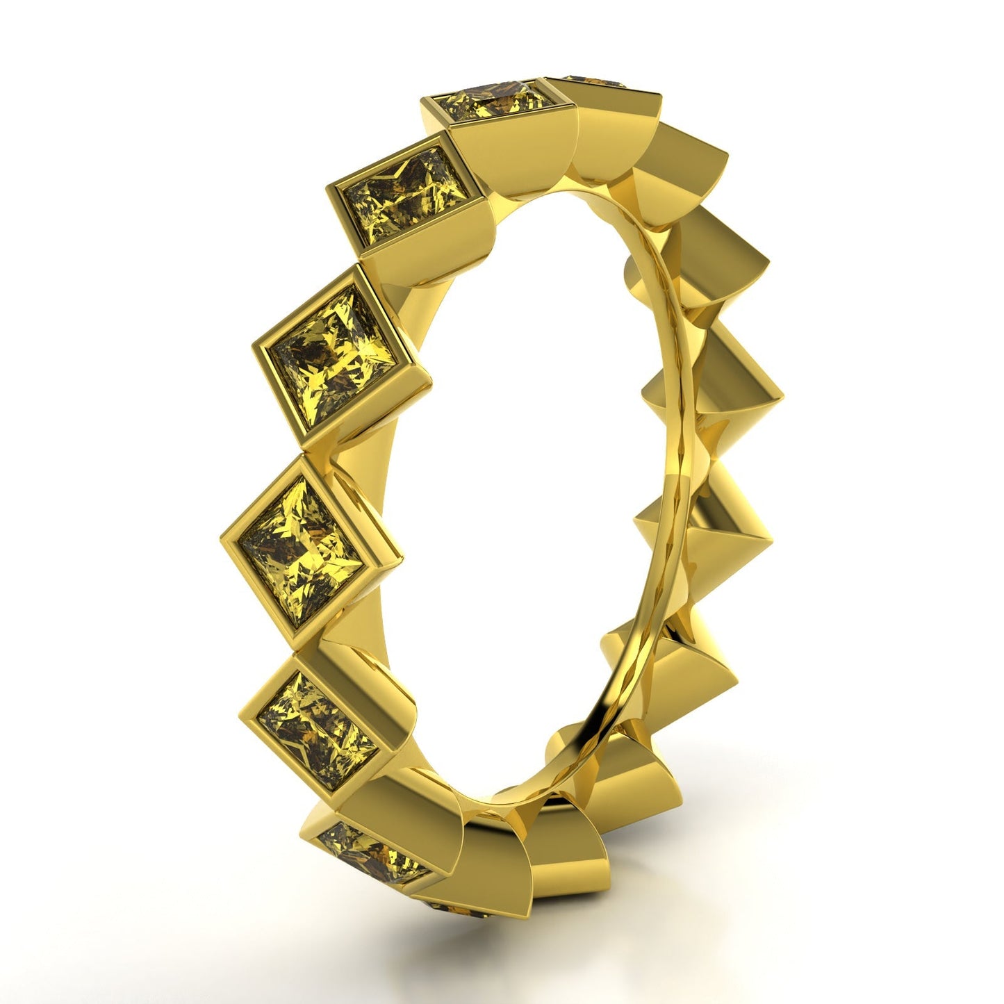 The Mingled Princesses - Set of 3 Rings - 18K / Platinum