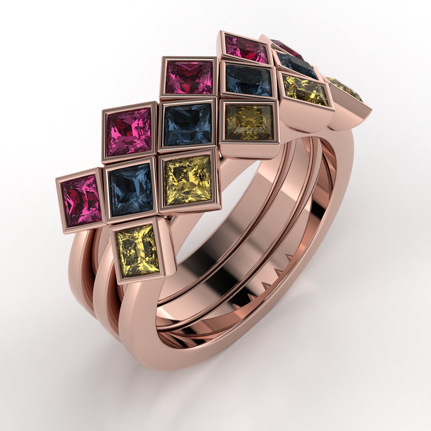 The Mingled Princesses - 18K / Platinum