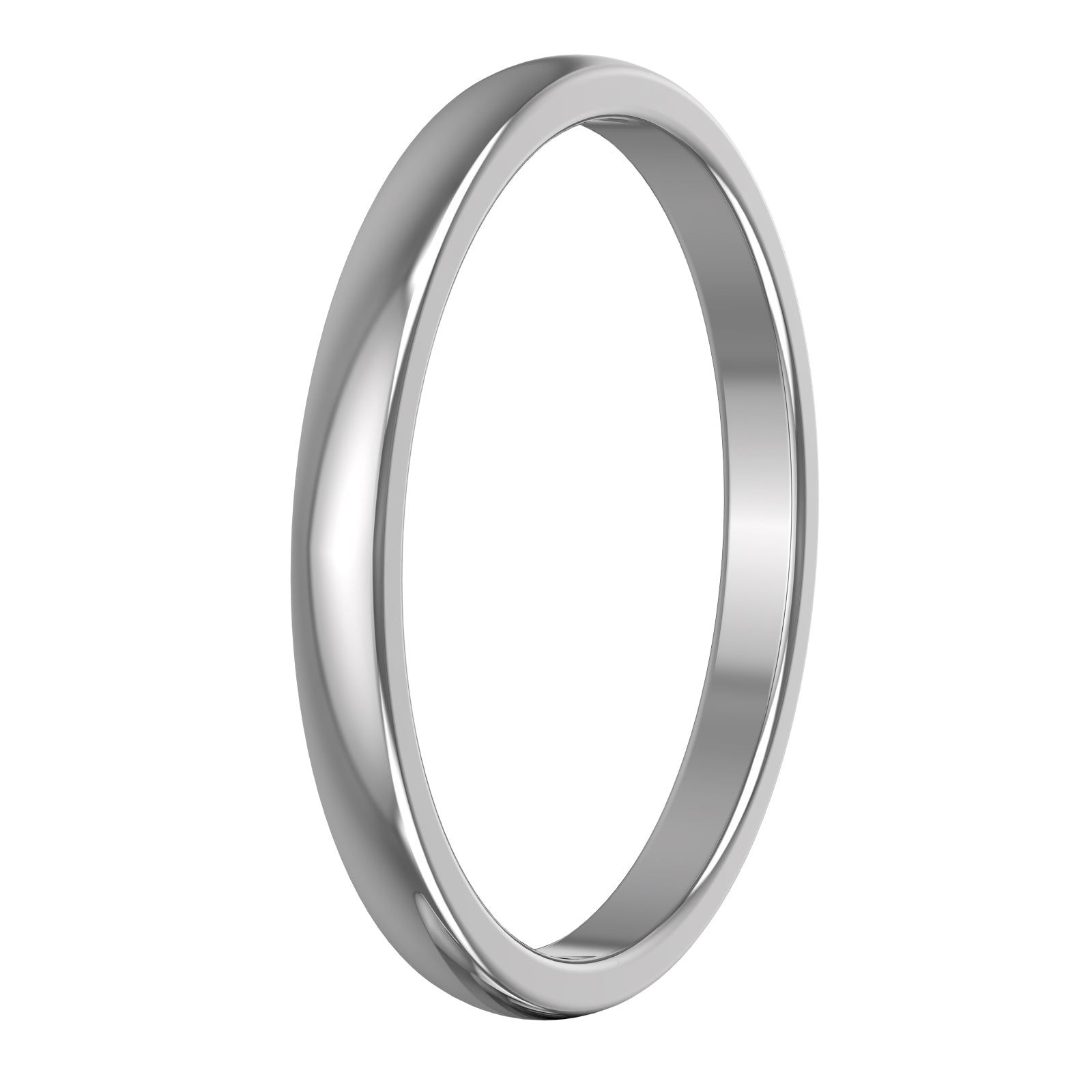Domed Wedding Band