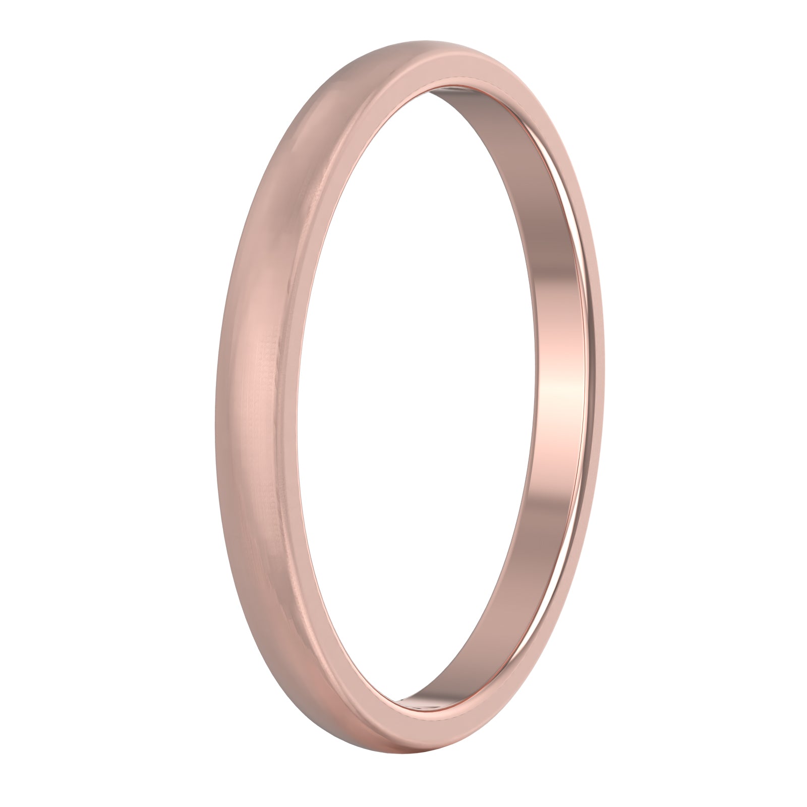 Domed Wedding Band