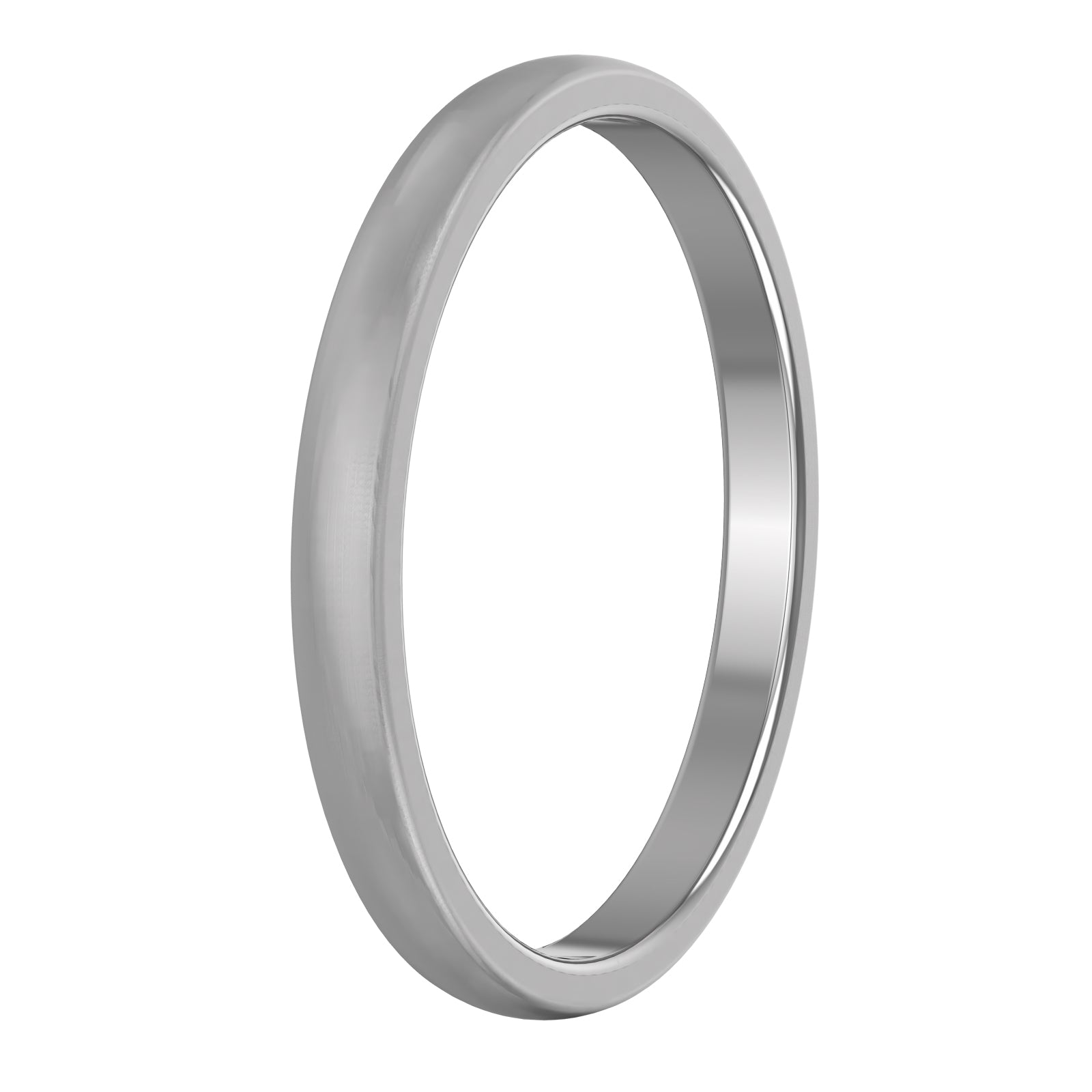 Domed Wedding Band