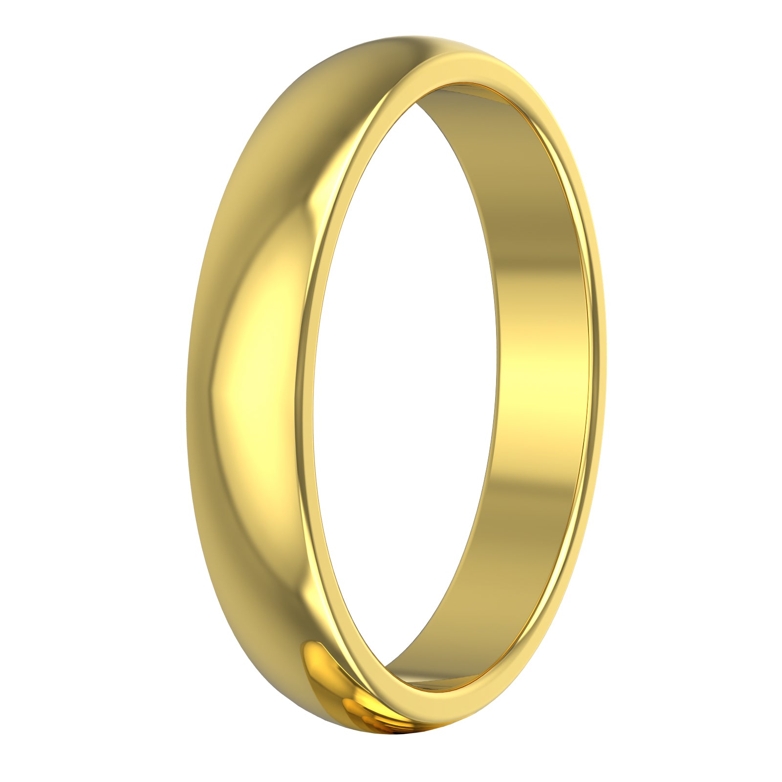 Domed Wedding Band