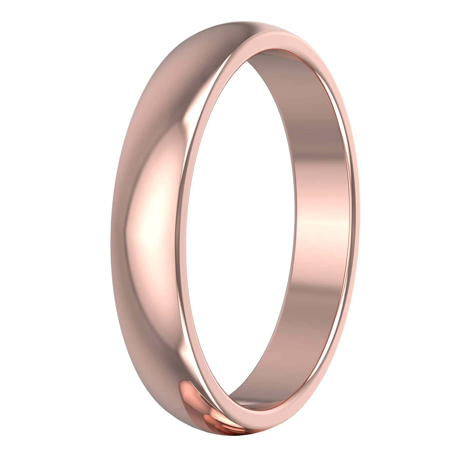 Domed Wedding Band