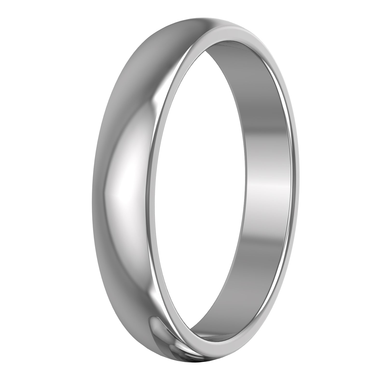 Domed Wedding Band
