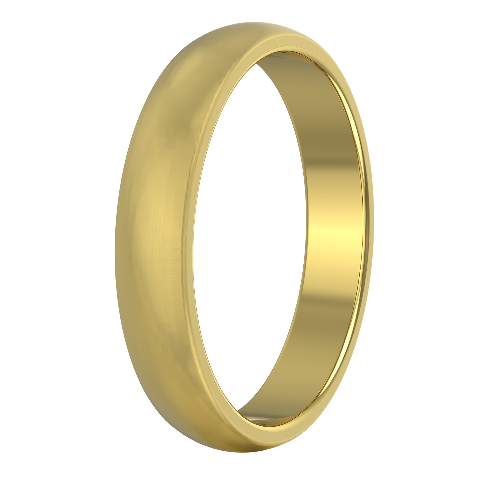 Domed Wedding Band