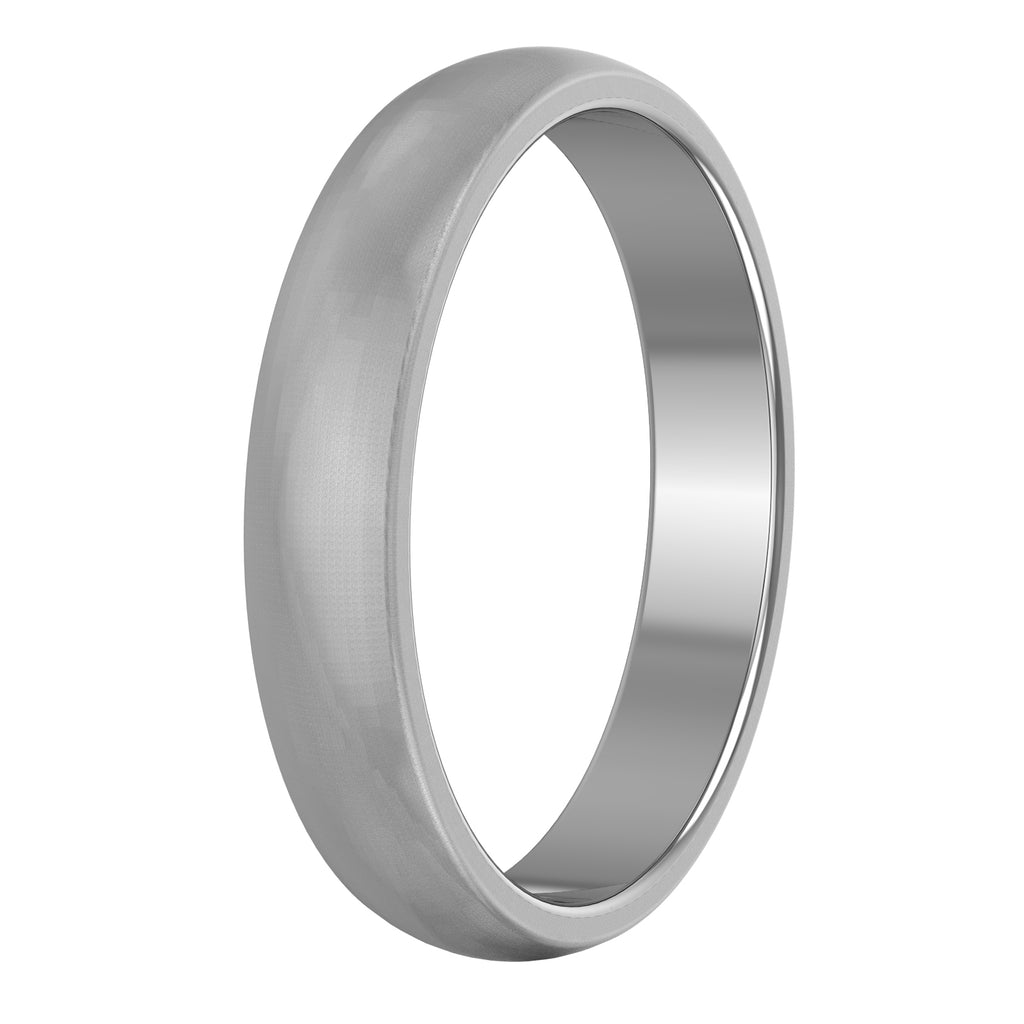Domed Wedding Band
