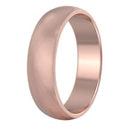 Domed Wedding Band