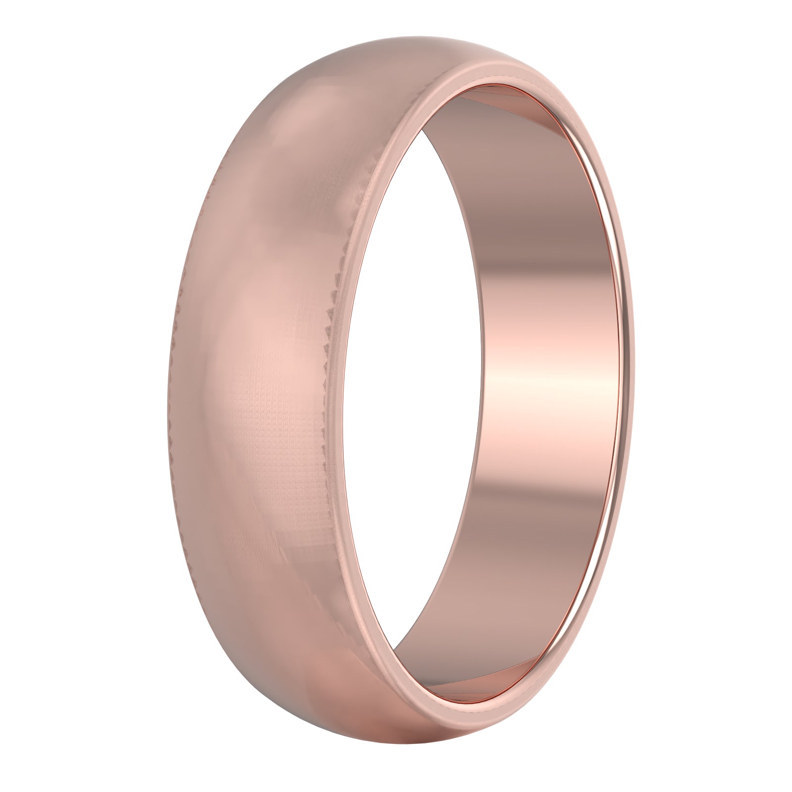 Domed Wedding Band