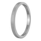 Flat Wedding Band