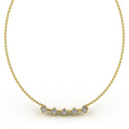 The 5 Princesses Sapphire Necklace - 18K / Platinum