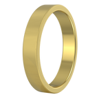 Flat Wedding Band