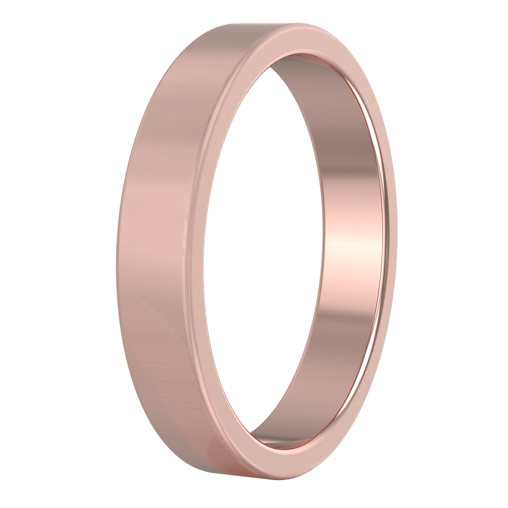Flat Wedding Band