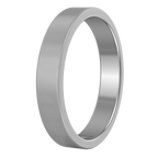 Flat Wedding Band