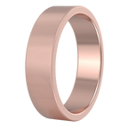 Flat Wedding Band