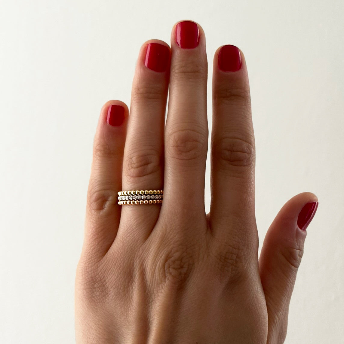 Stackable Orb Rings - Triad