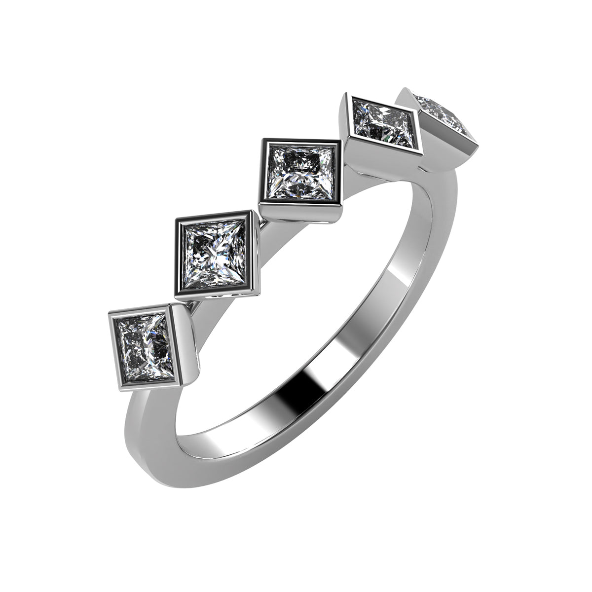 The Mingled Princesses - 18K / Platinum