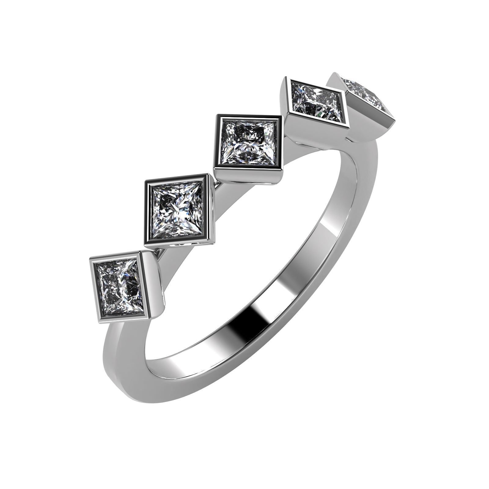 The Mingled Princesses - 18K / Platinum