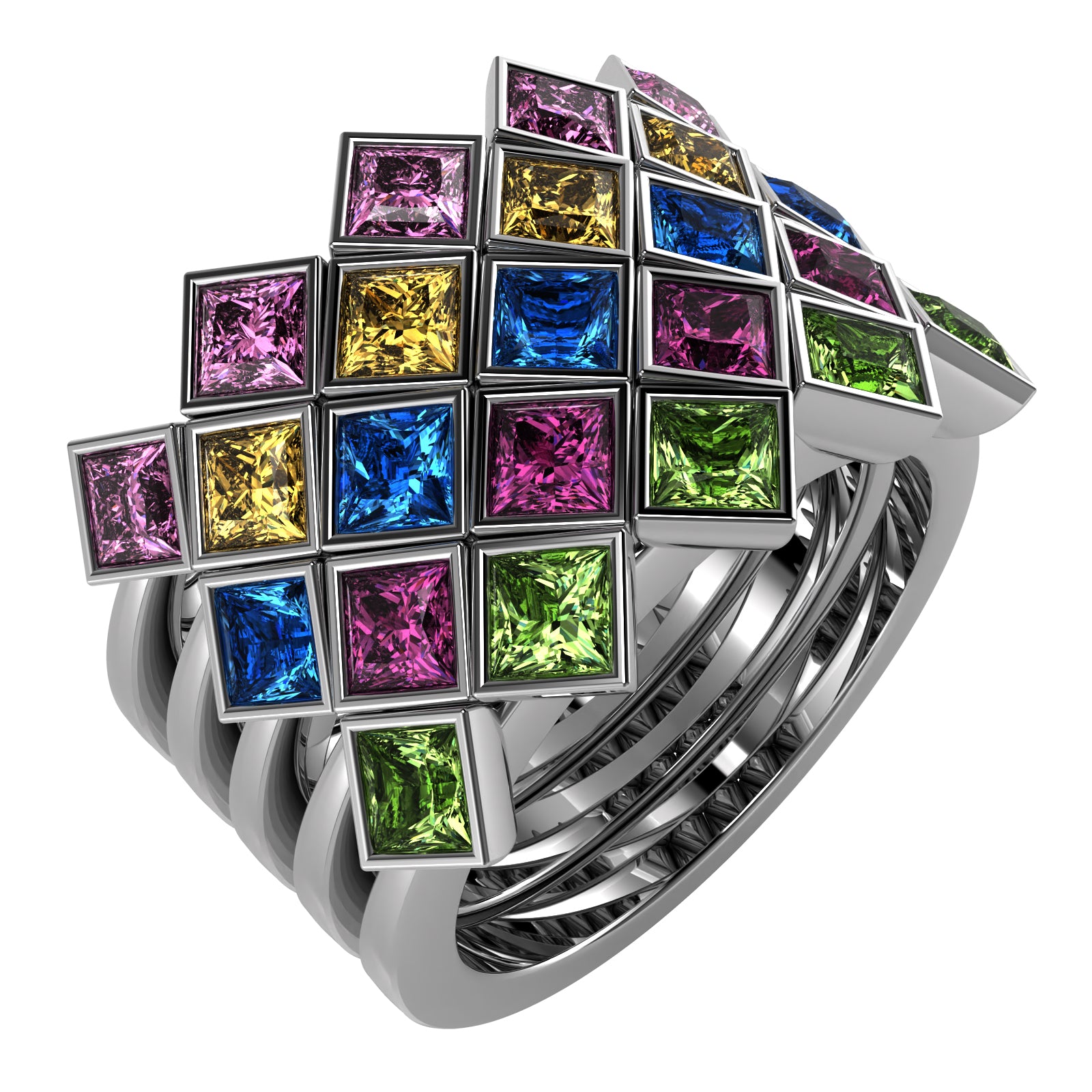 The Mingled Princesses - 18K / Platinum
