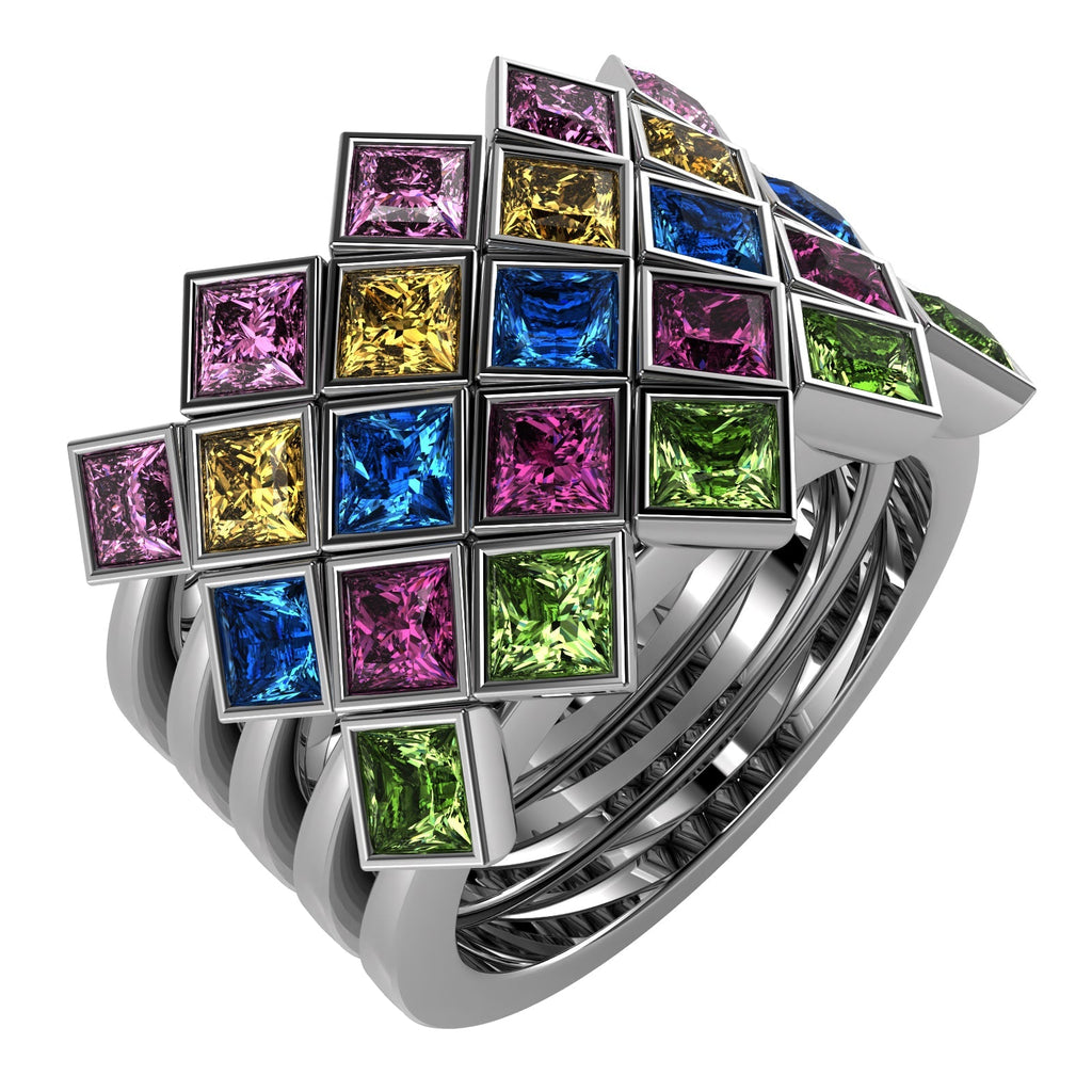 The Mingled Princesses - 18K / Platinum