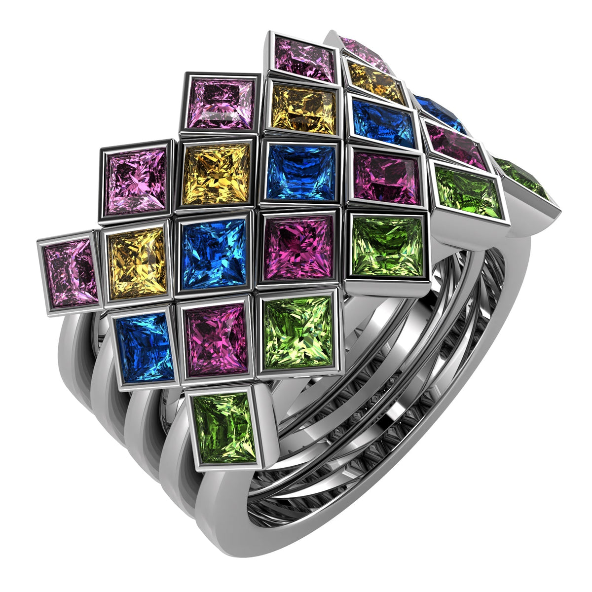 The Mingled Princesses - 18K / Platinum