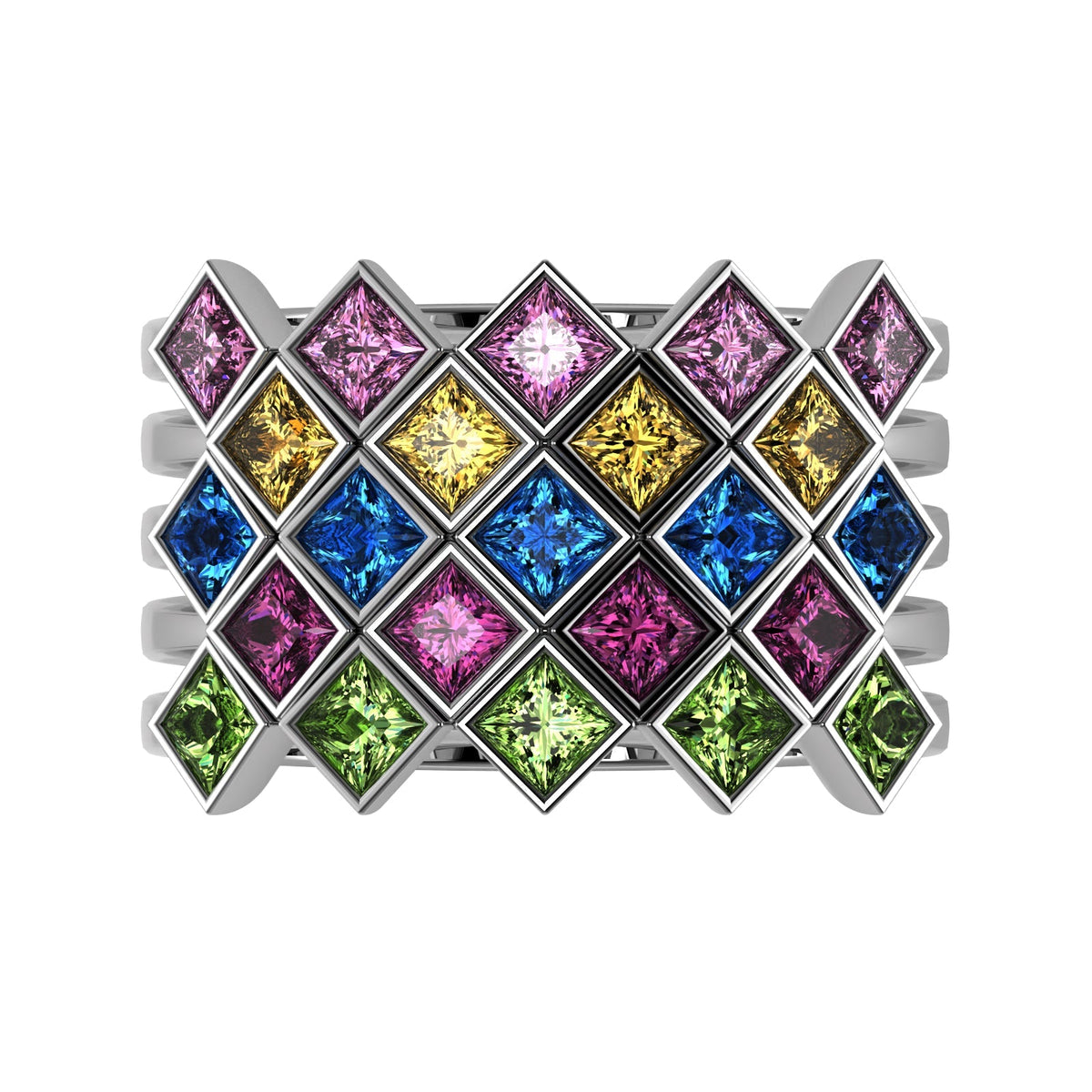 The Mingled Princesses - 18K / Platinum