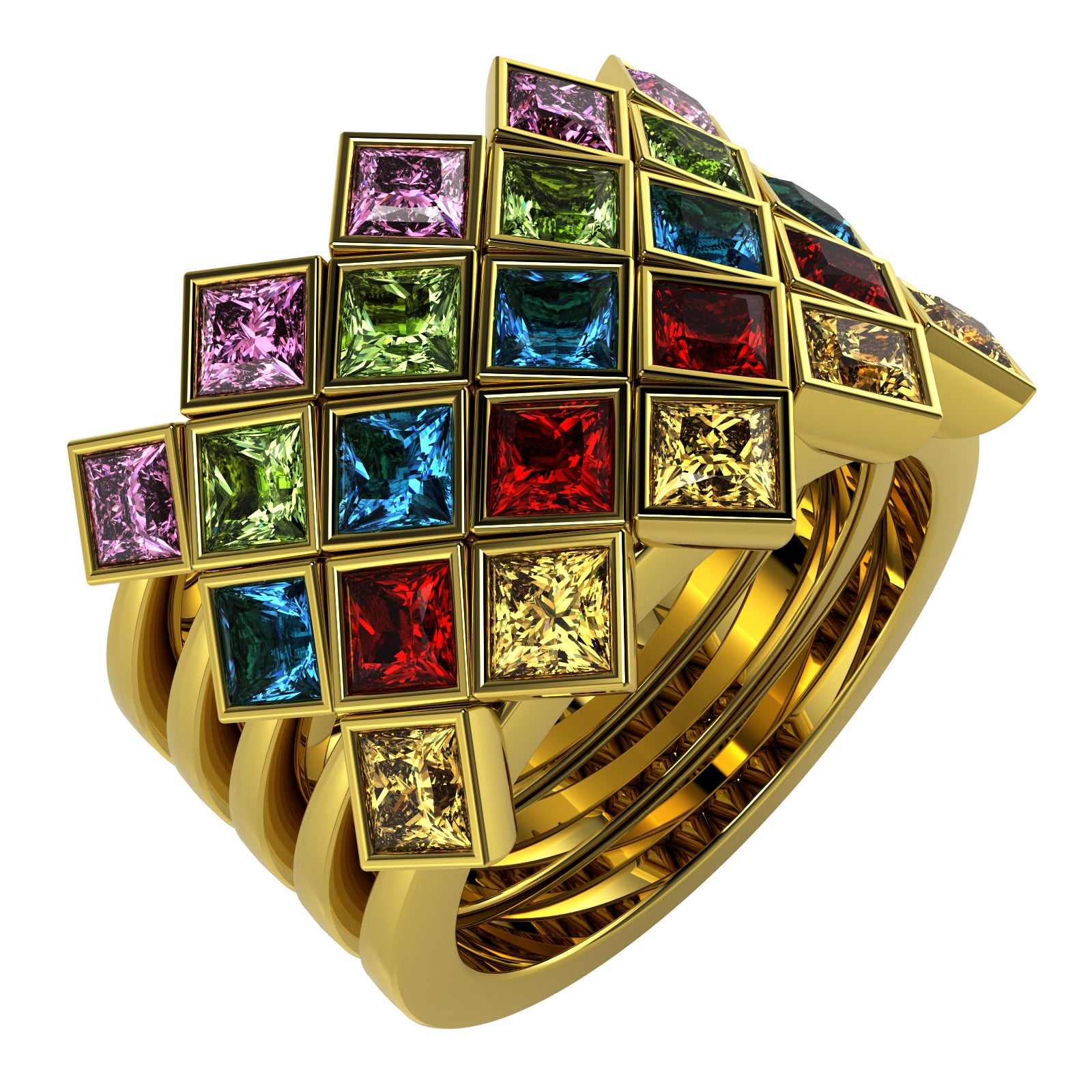 The Mingled Princesses - 18K / Platinum