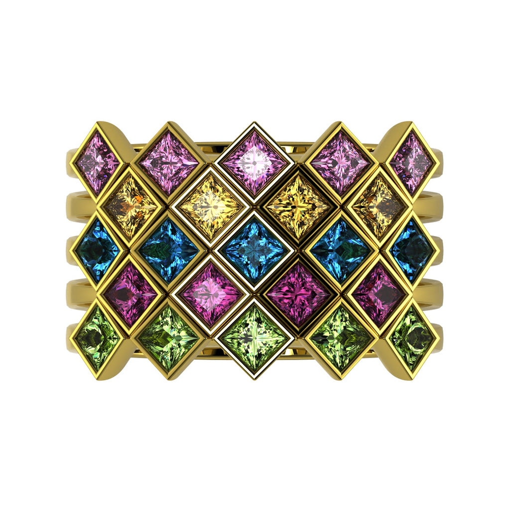 The Mingled Princesses - 18K / Platinum
