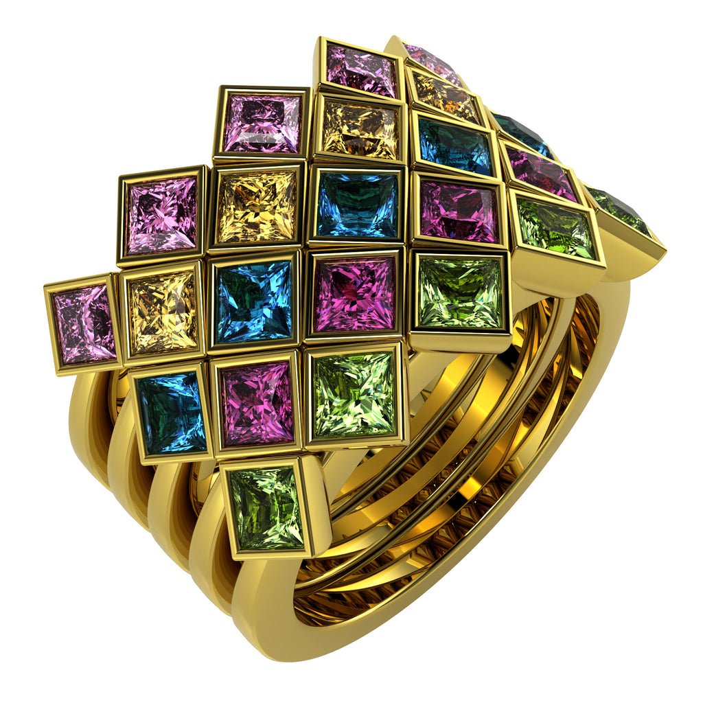 The Mingled Princesses - 18K / Platinum