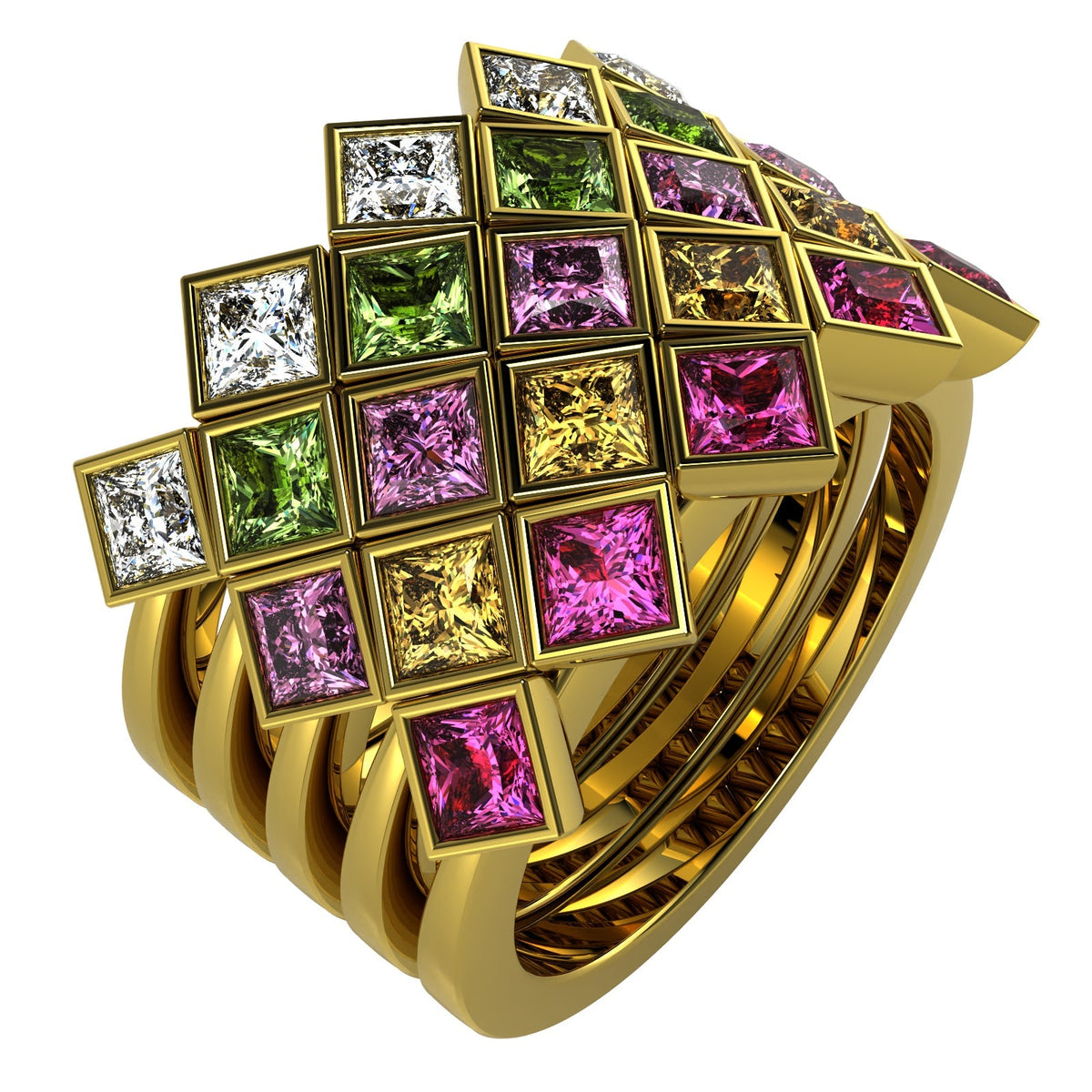 The Mingled Princesses - 18K / Platinum