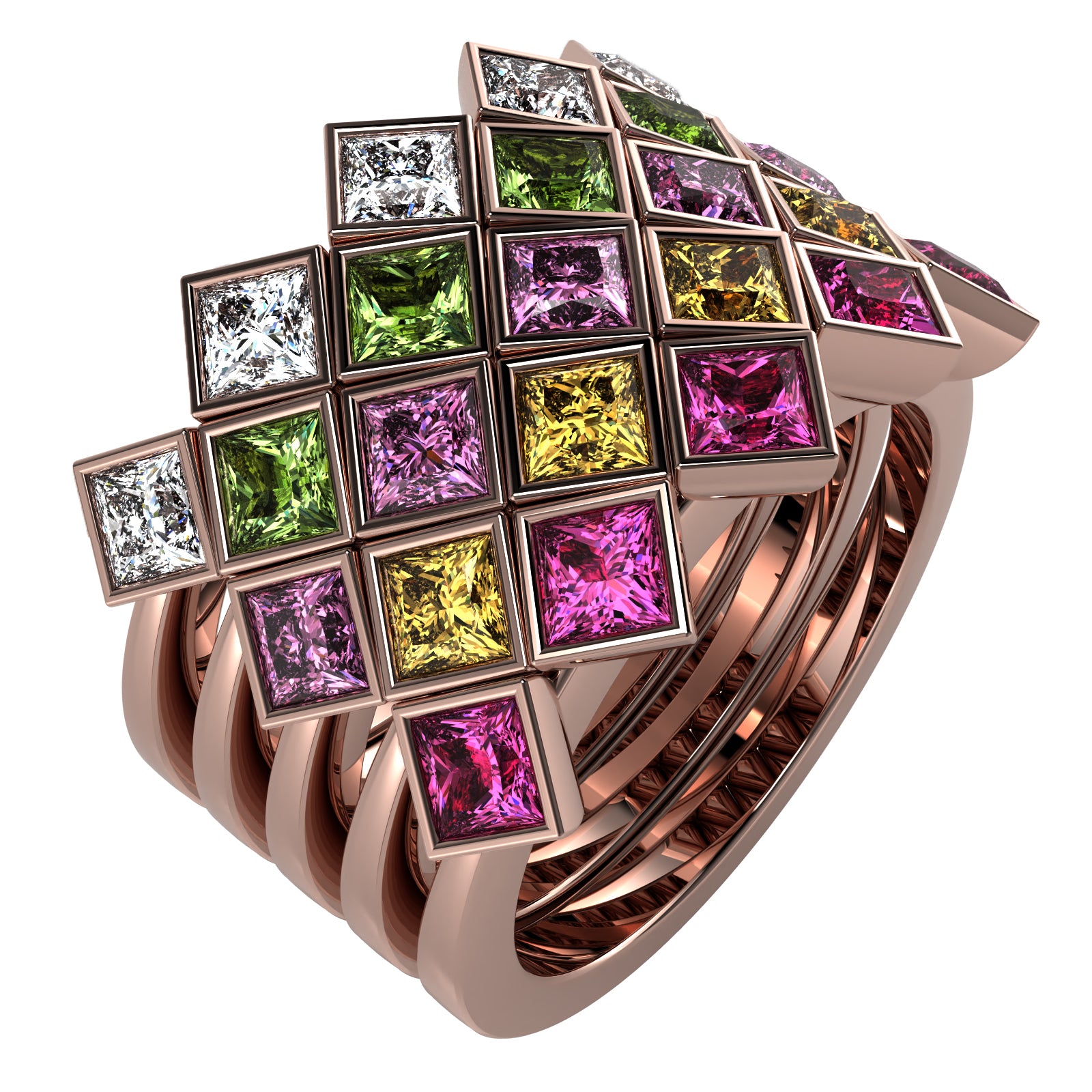 The Mingled Princesses - 18K / Platinum