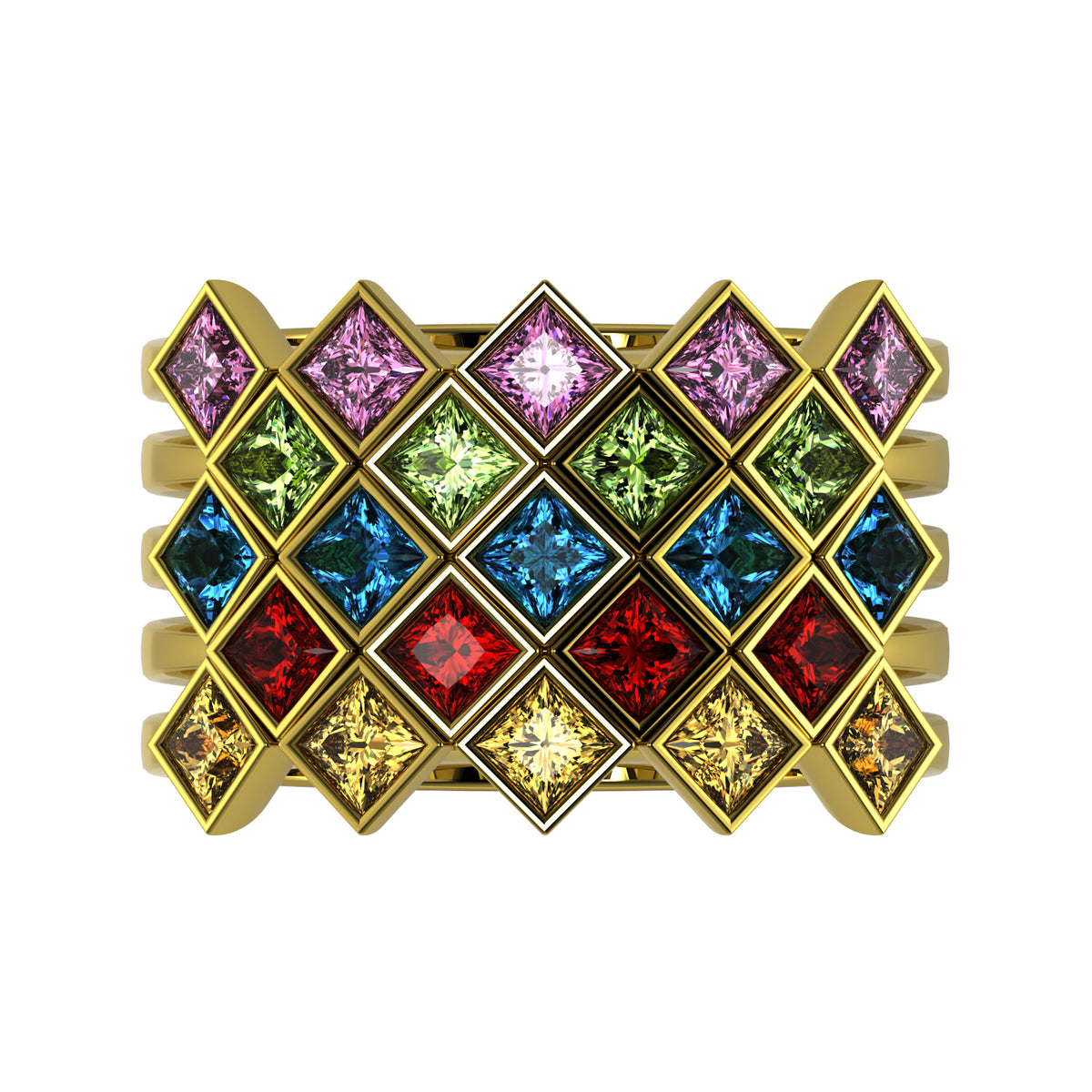 The Mingled Princesses - 18K / Platinum