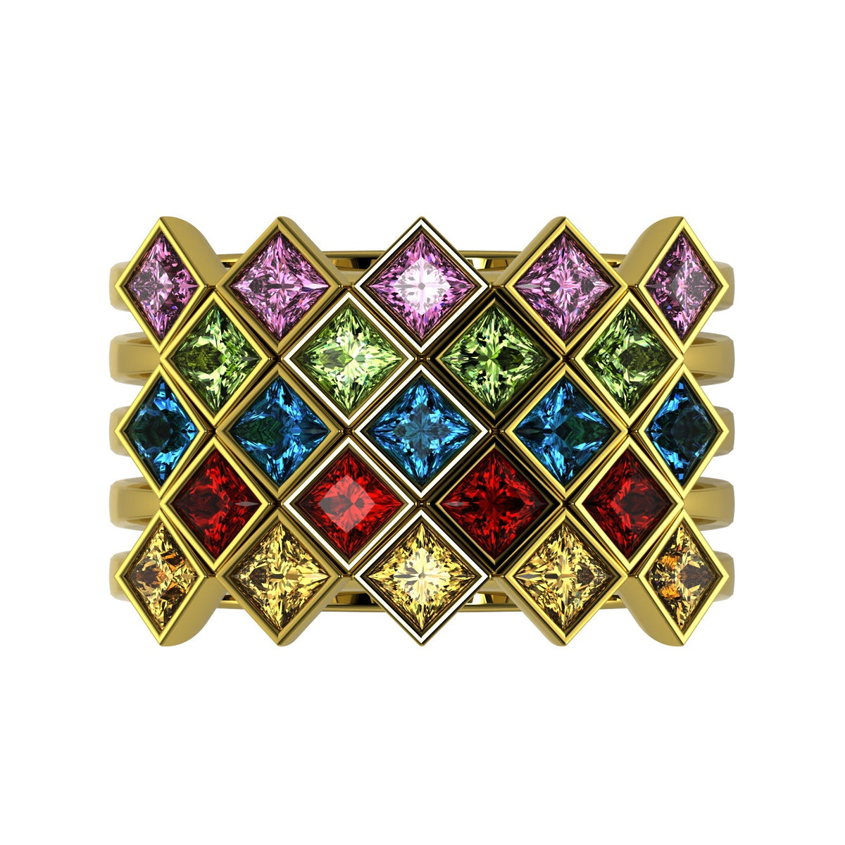 The Mingled Princesses - 18K / Platinum
