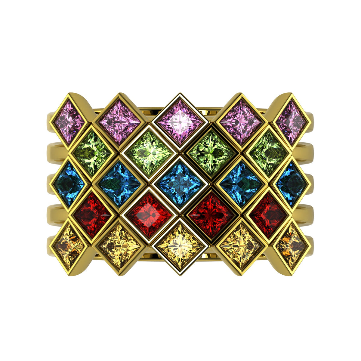 The Mingled Princesses - 18K / Platinum
