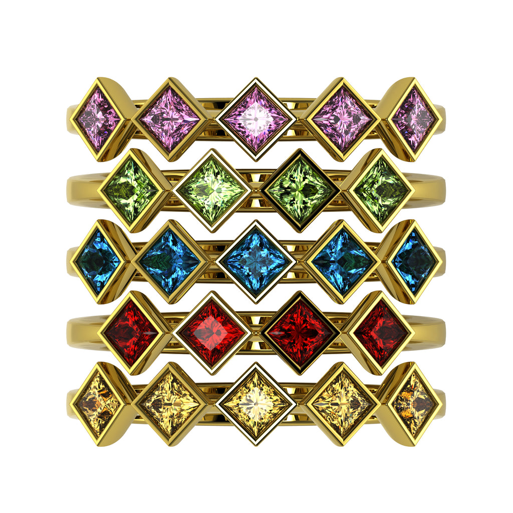 The Mingled Princesses - 18K / Platinum