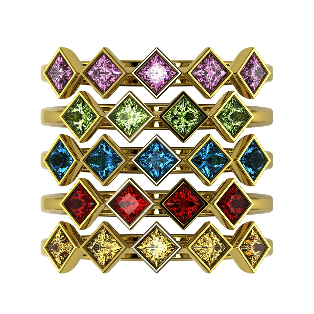 The Mingled Princesses - 18K / Platinum