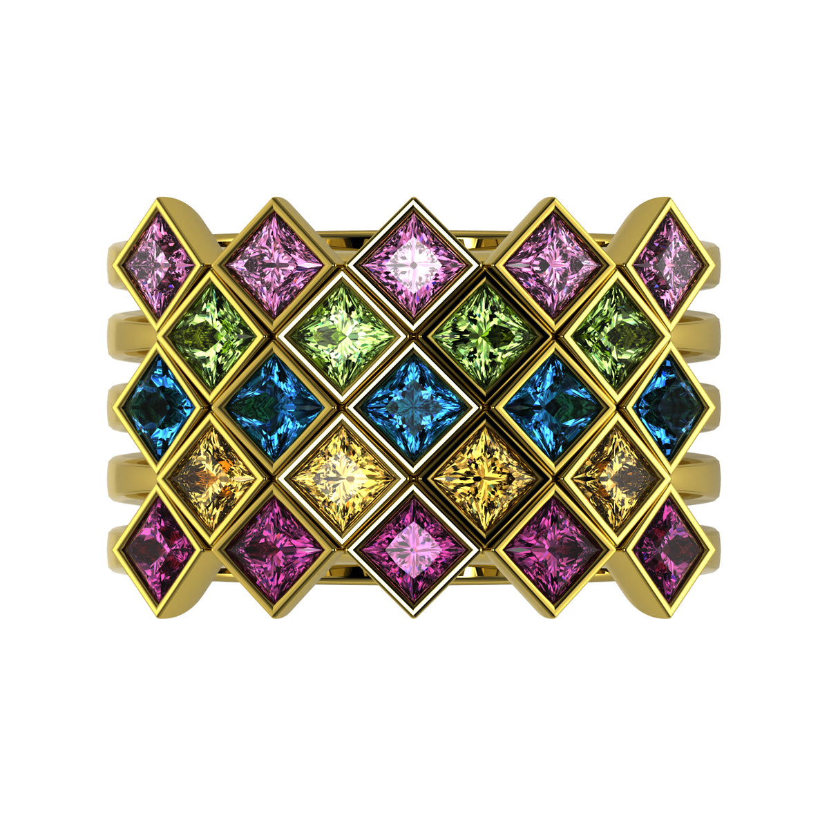 The Mingled Princesses - 18K / Platinum