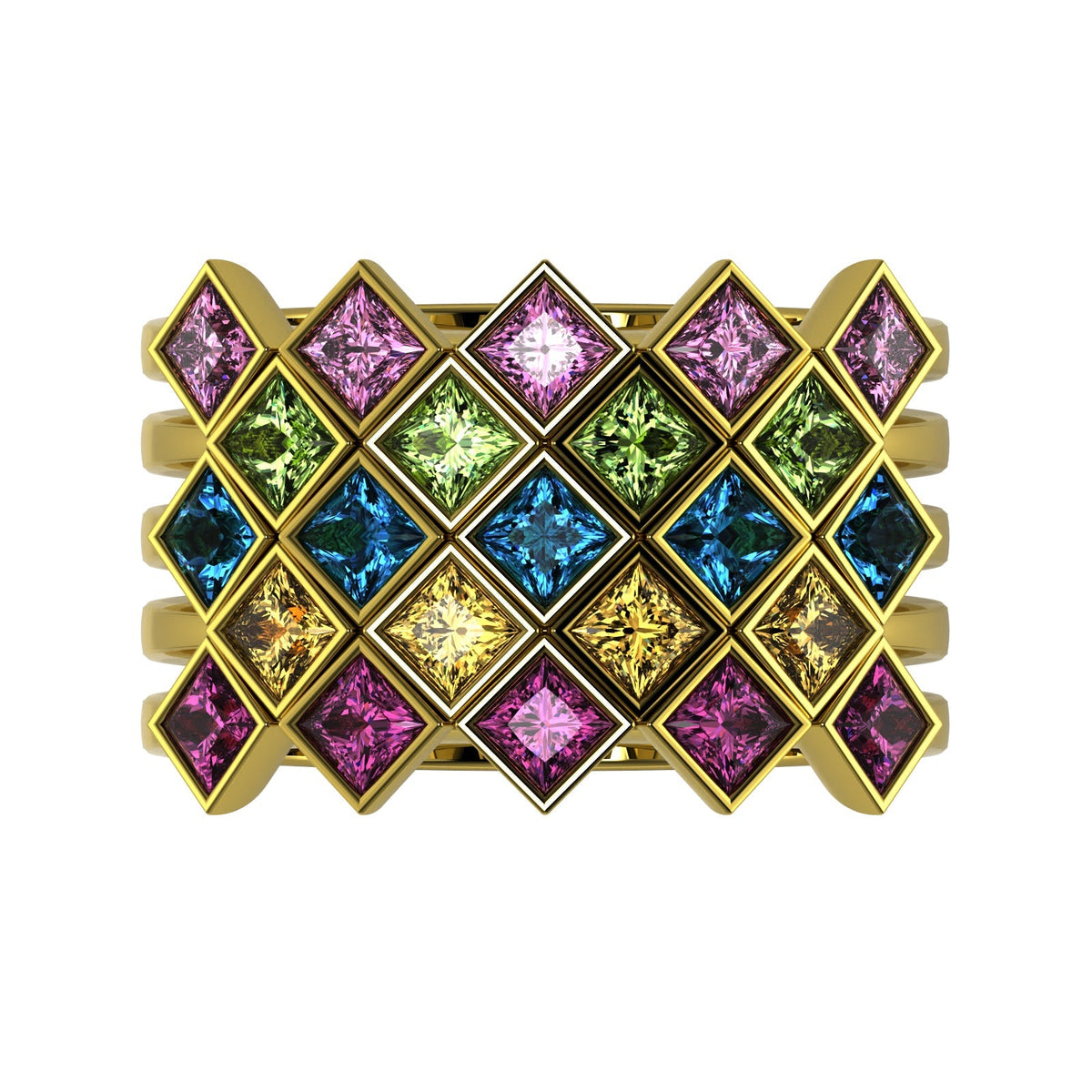 The Mingled Princesses - 18K / Platinum