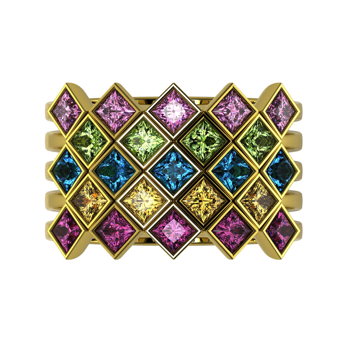 The Mingled Princesses - 18K / Platinum