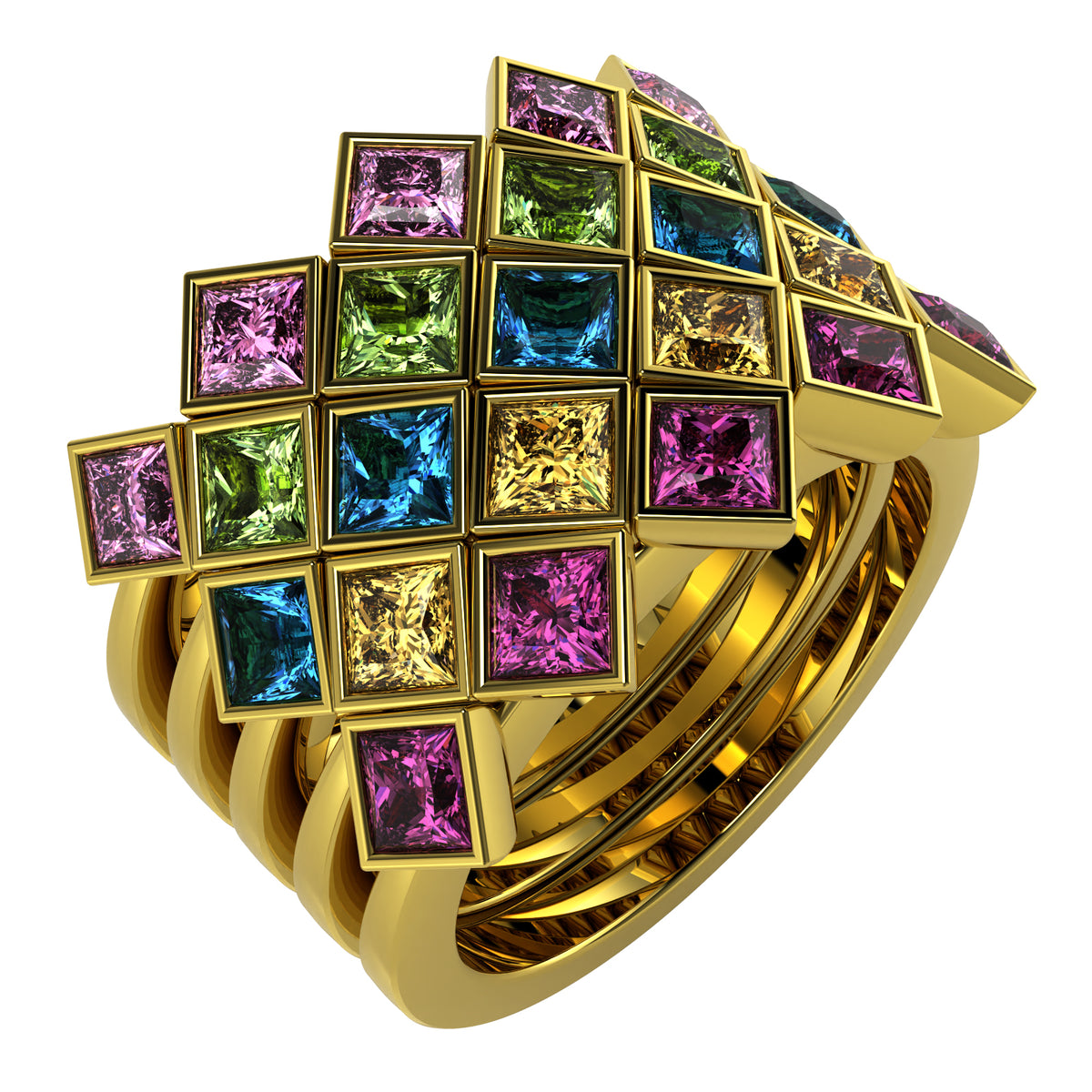 The Mingled Princesses - 18K / Platinum