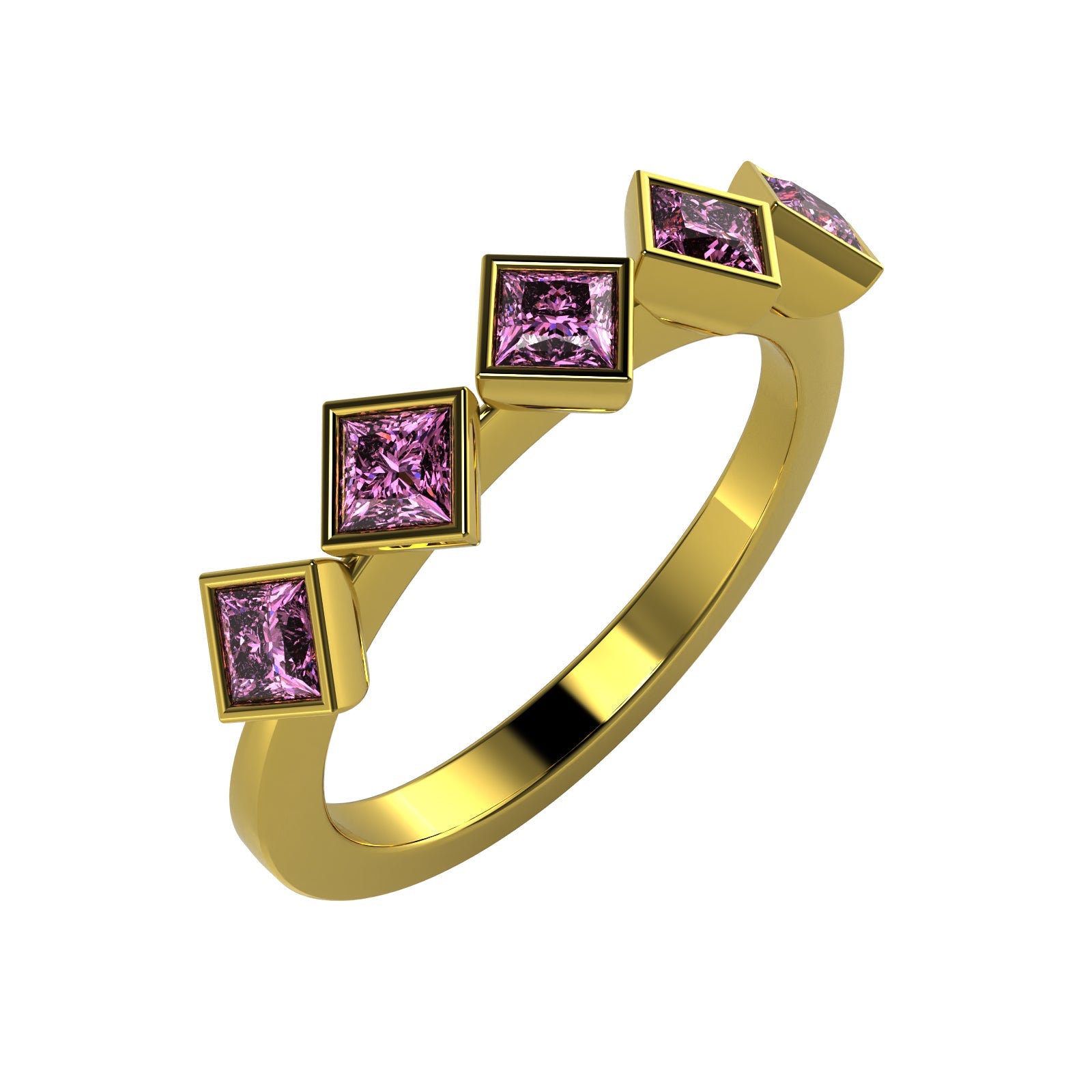 The Mingled Princesses - 18K / Platinum