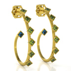 The Mingled Princesses Earrings - Large Size - 18K / Platinum