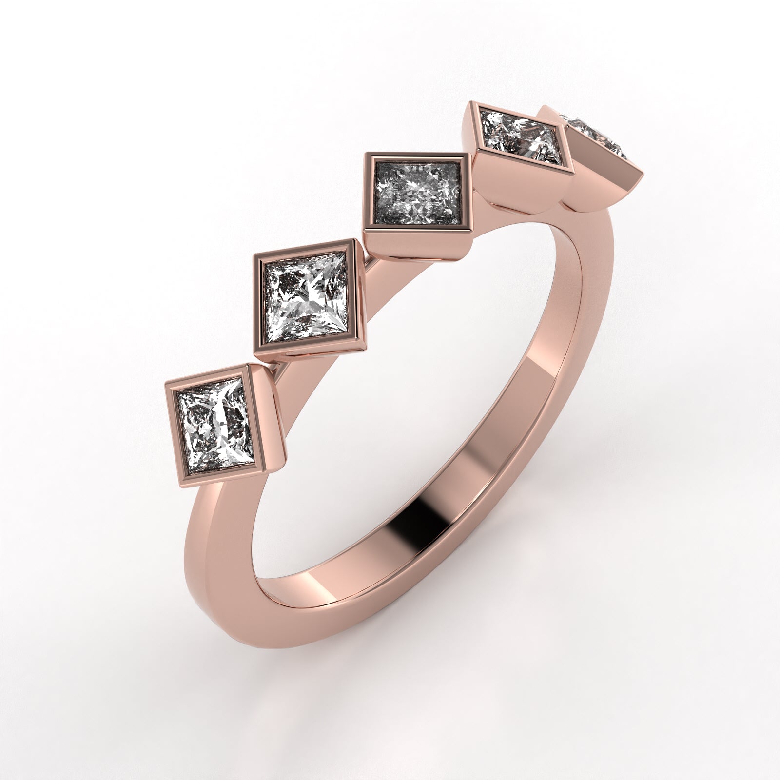 The Mingled Princesses - 18K / Platinum