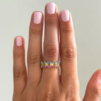 The Mingled Rounds - 18K / Platinum
