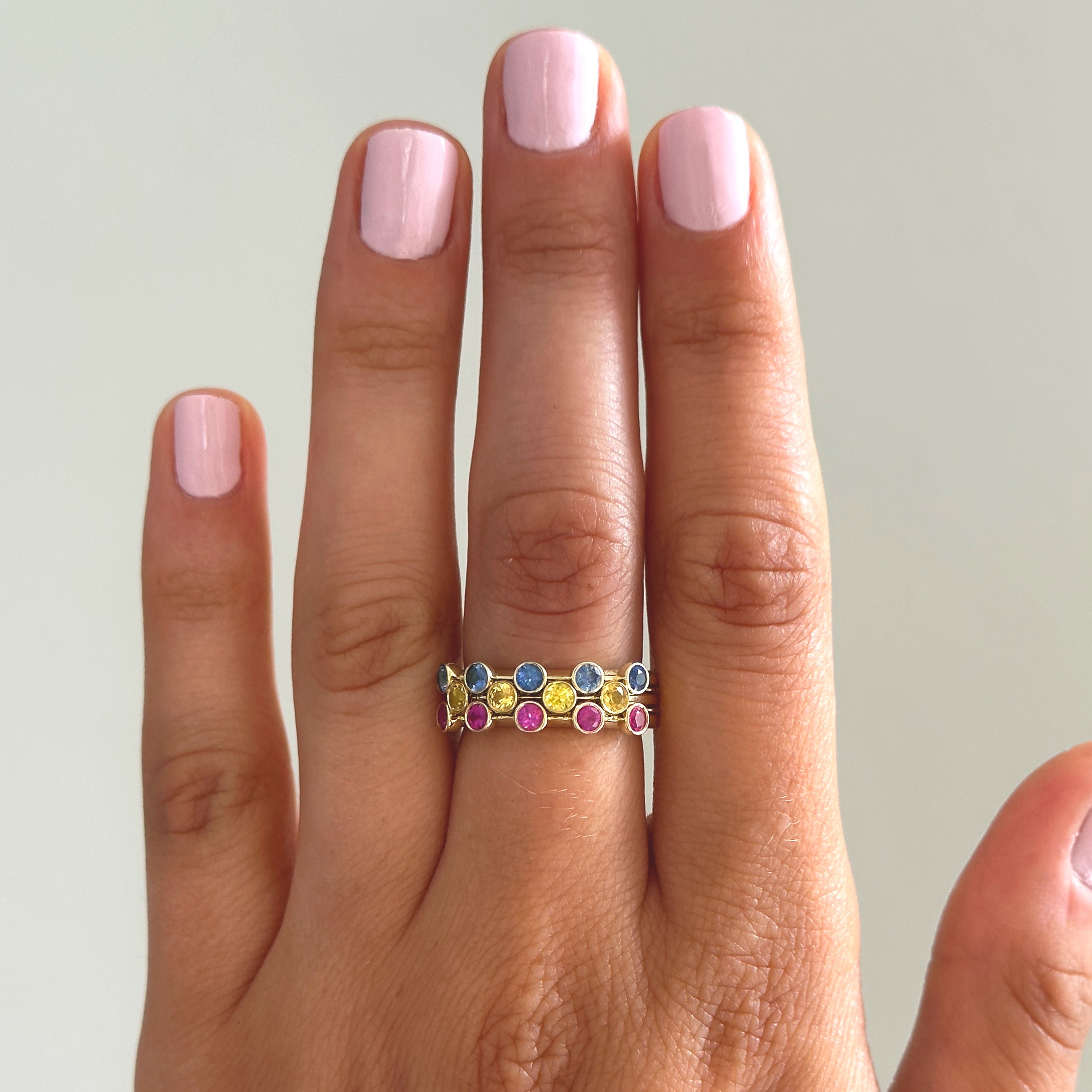 The Mingled Rounds - 18K / Platinum