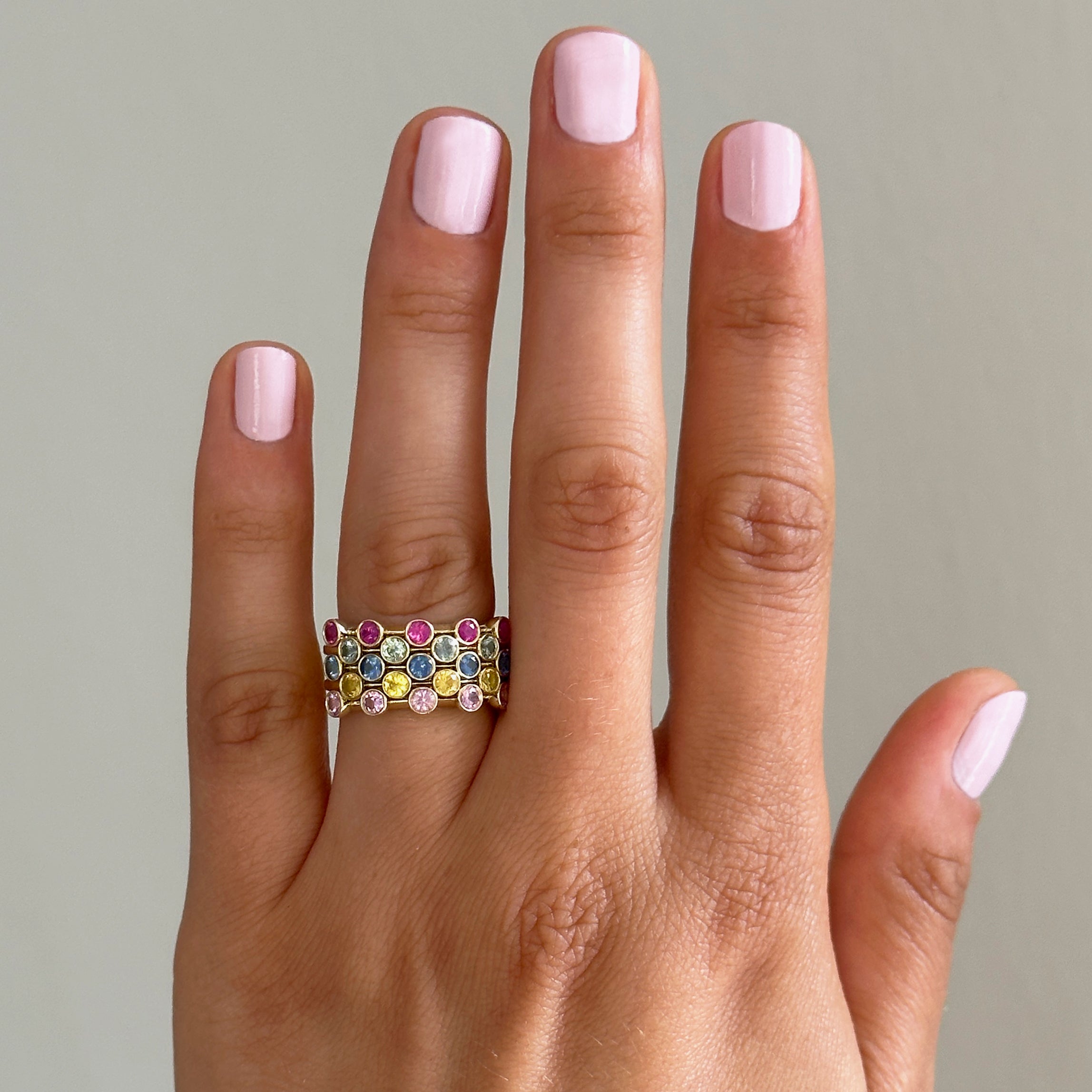 The Mingled Rounds - 18K / Platinum
