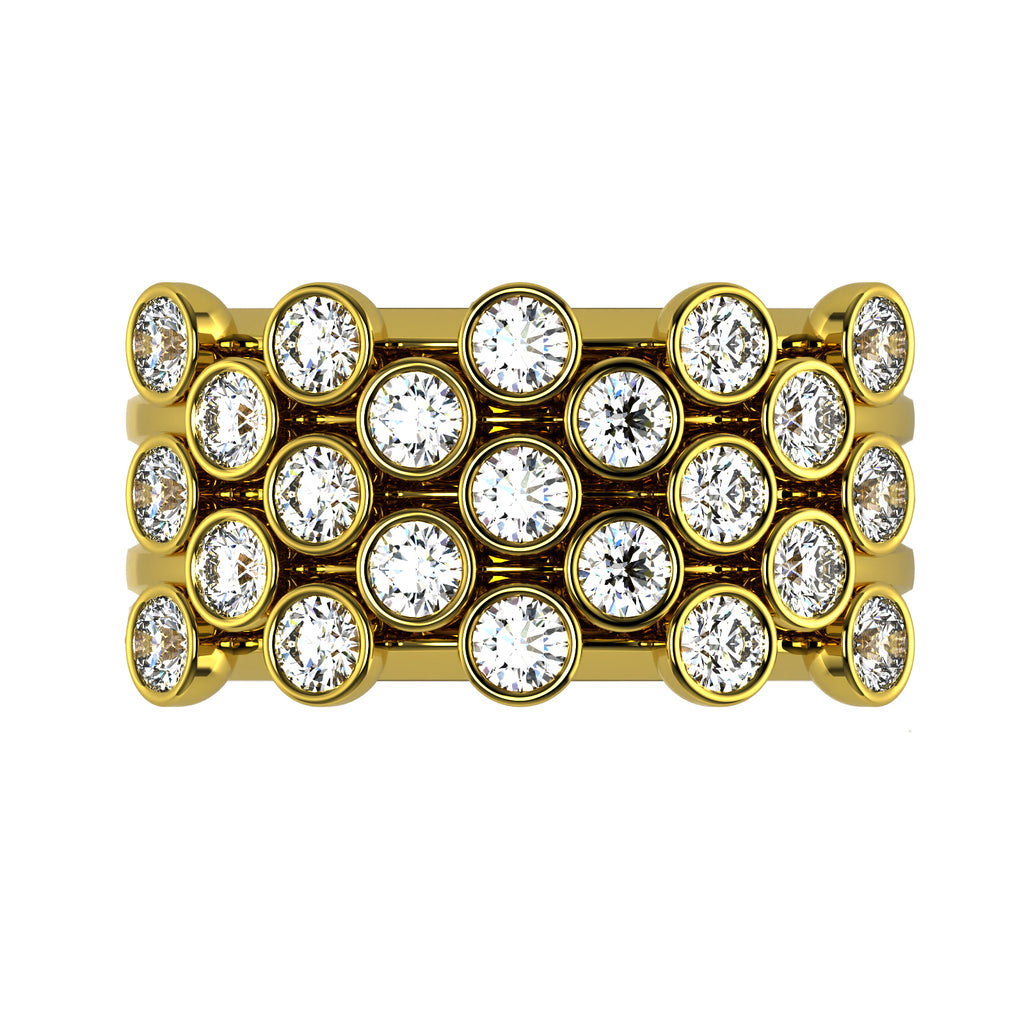 The Mingled Rounds - 18K / Platinum