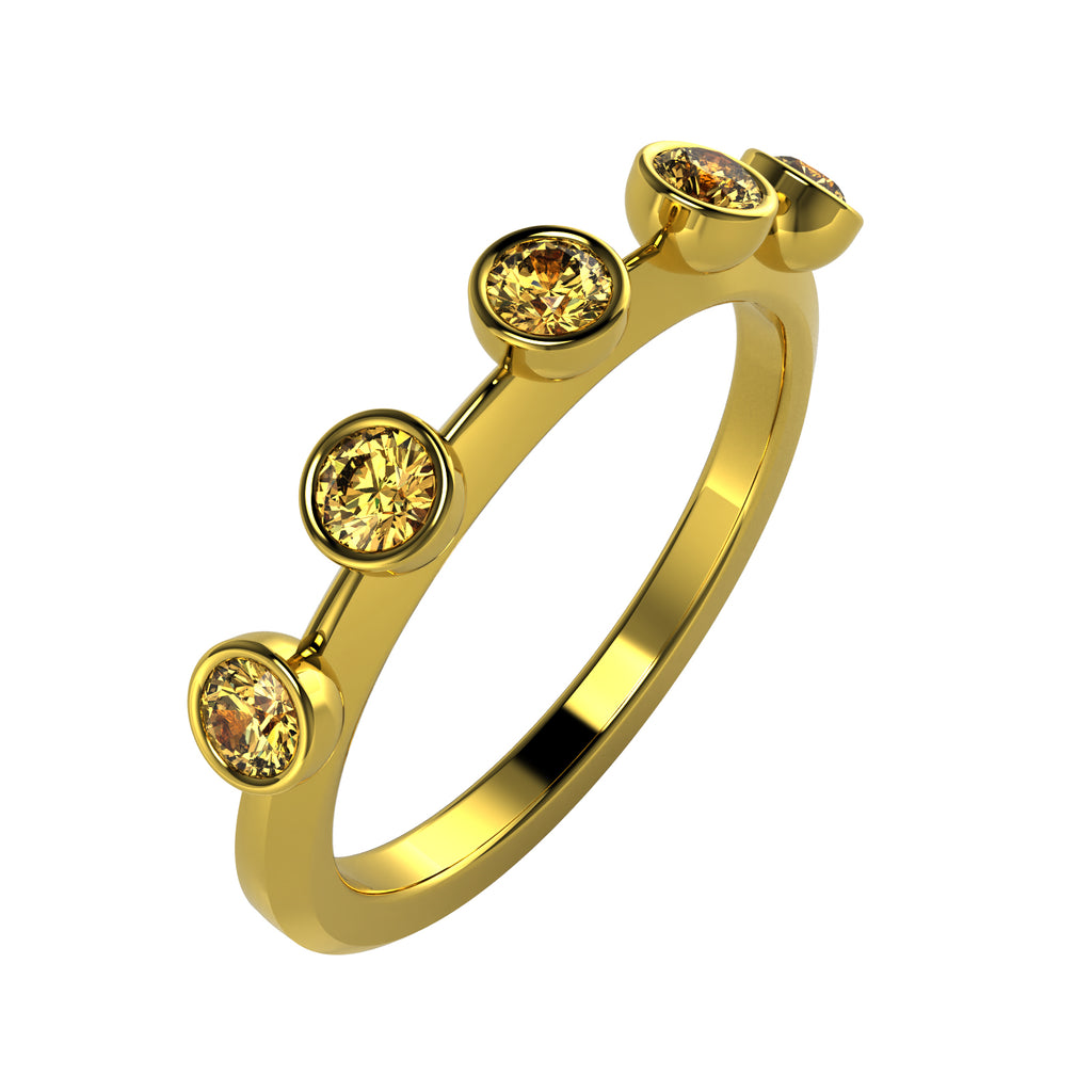 The Mingled Rounds - 18K / Platinum