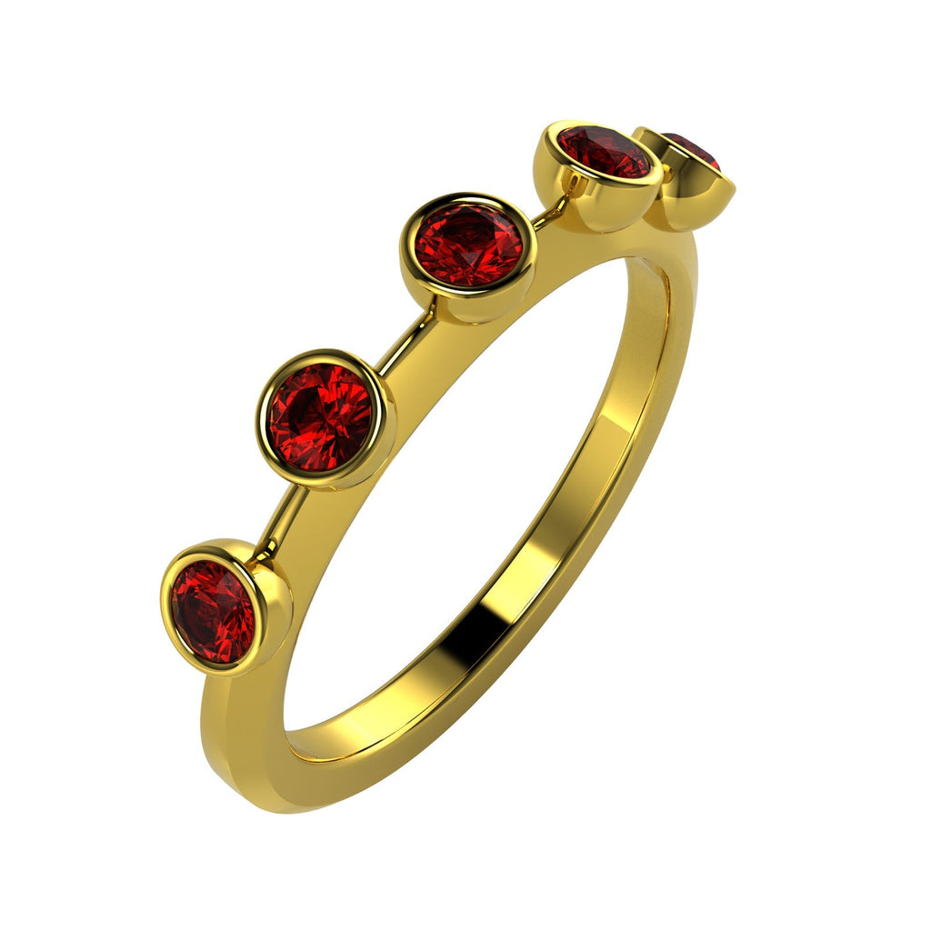 The Mingled Rounds - 18K / Platinum