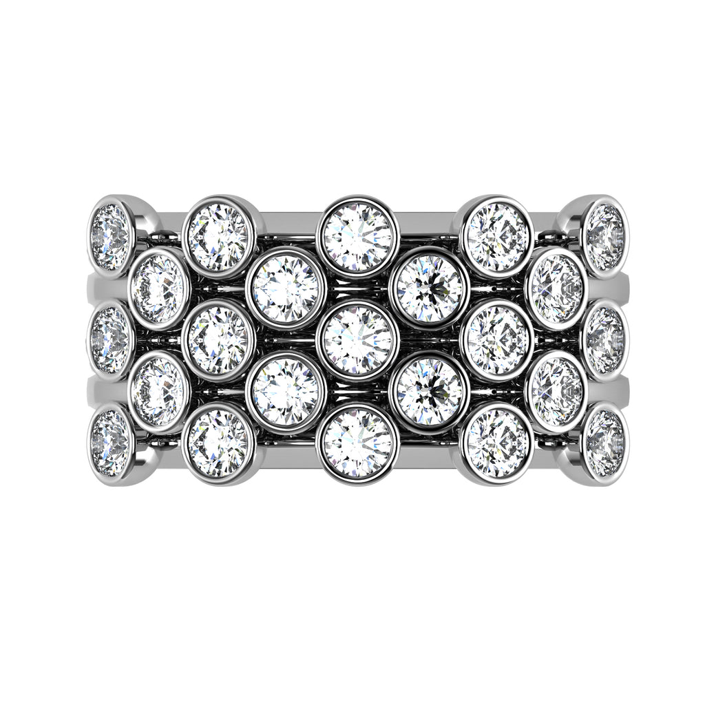 The Mingled Rounds - 18K / Platinum